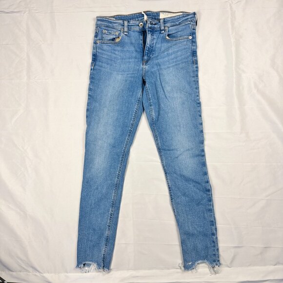 Rag & Bone Cut-off Skinny Jeans - Picture 1 of 2